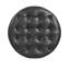 Repose-pieds de rangement rond en similicuir de 25 po de large Lona-112275960
