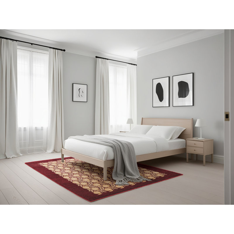Derun Oriental Indoor Rug, Rectangle 5' x 7'