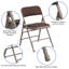 Chaise pliante en métal Olverson-1108594267