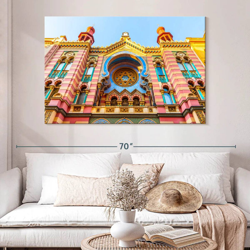 Adella Jubilee Synagogue, 34" H x 51" W