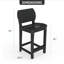 Tabourets de bar de patio en PEHD avec repose-pieds (lot de 2)-774301812-774301817