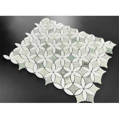 Carreau de mosaïque en marbre Waterjet
