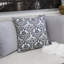 Coussin Baroque Skull - Coussin décoratif noir et blanc-128940921