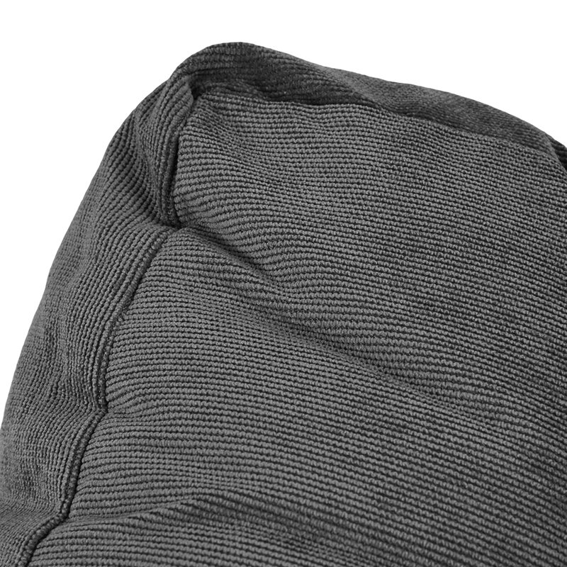 Corduroy Chair Cushion, Dark Grey