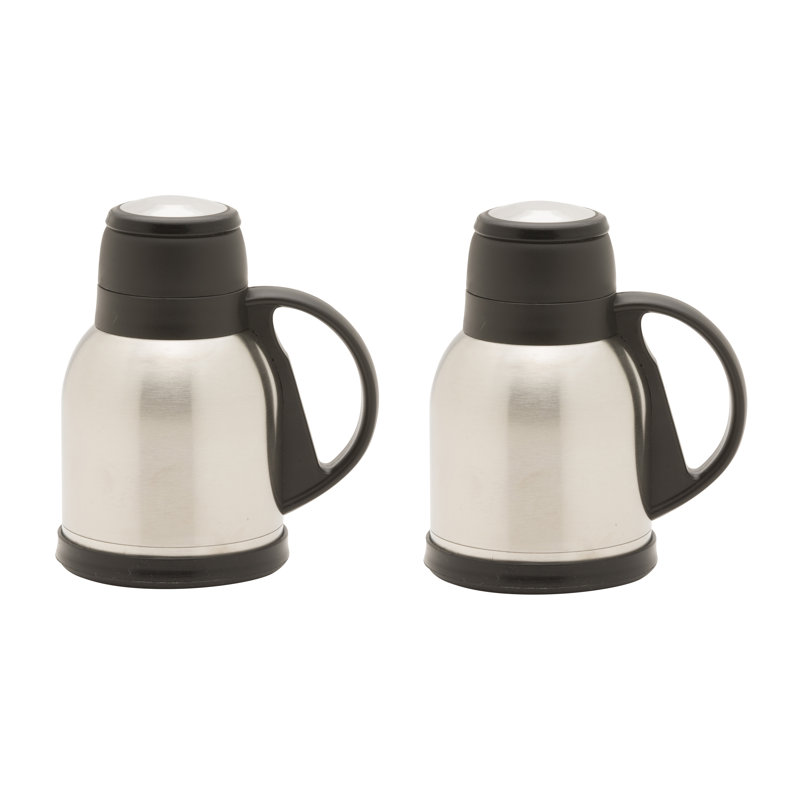 Tasse de voyage à double paroi en acier inoxydable 22 oz Symple Stuff Pegues, Acier