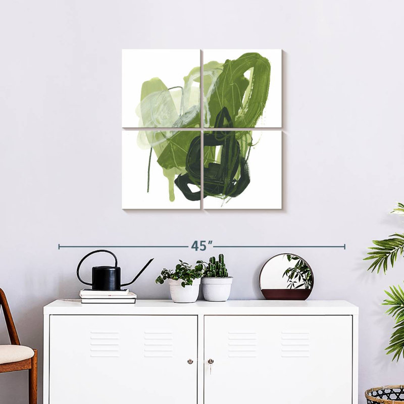 Jade Schematic I, 26" H x 26" W