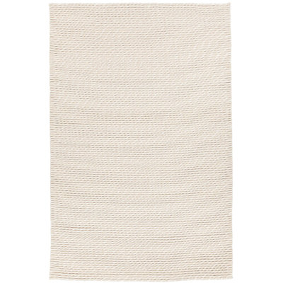 Renea Wool Area Rug in White