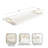 Wooden Rectangle Tray with Metal Handles