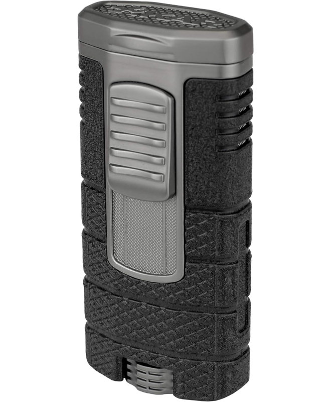 Briquet Xikar Tactical, Noir / bronze industriel