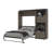 Armiead Murphy Bed with Shelves and Pull-Out out Dewsk-429139093-429139094