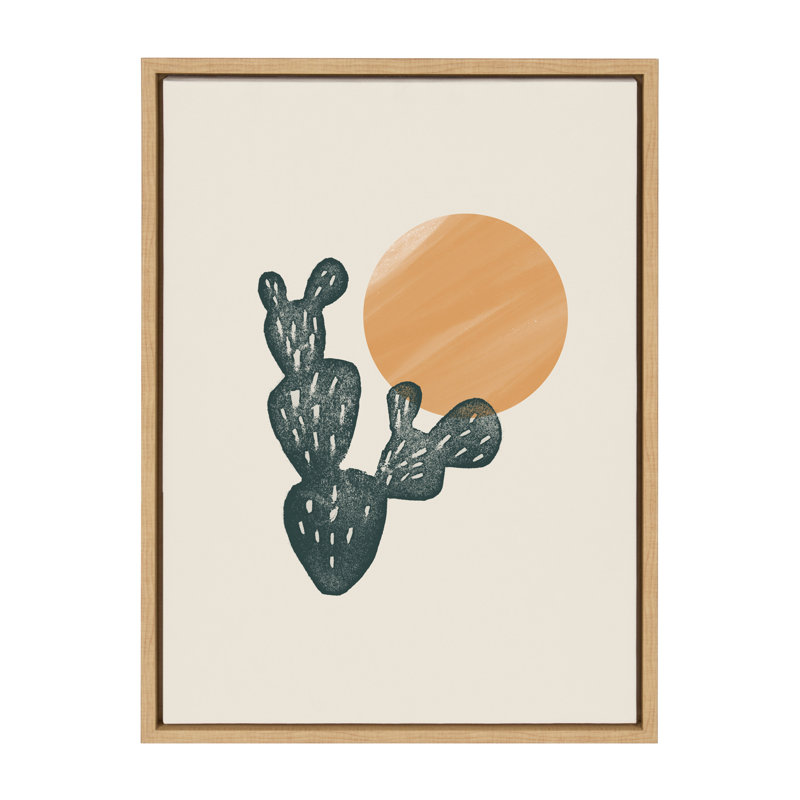 «Desert Sand» par Kate Aurelia Holloway, reproduction d'art sur toile encadrée