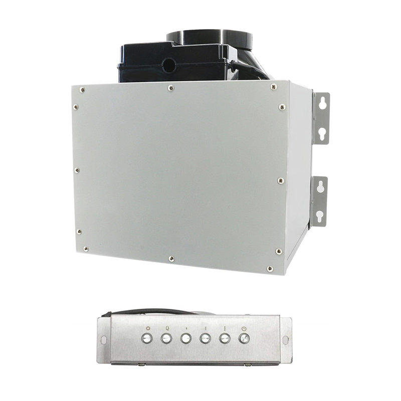Ventilateur de hotte super silencieux 800 CFM avec unité de commande