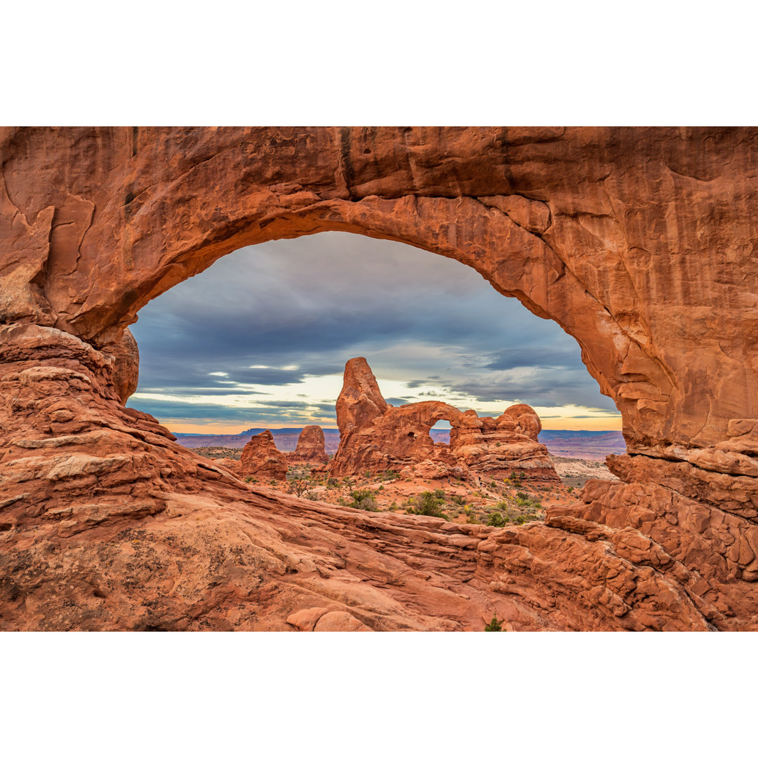 Arches National Park Utah von Benedek - Kunstdrucke auf Leinwand