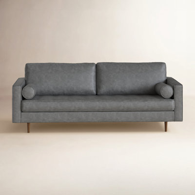 Geo 84" Vegan Leather Sofa