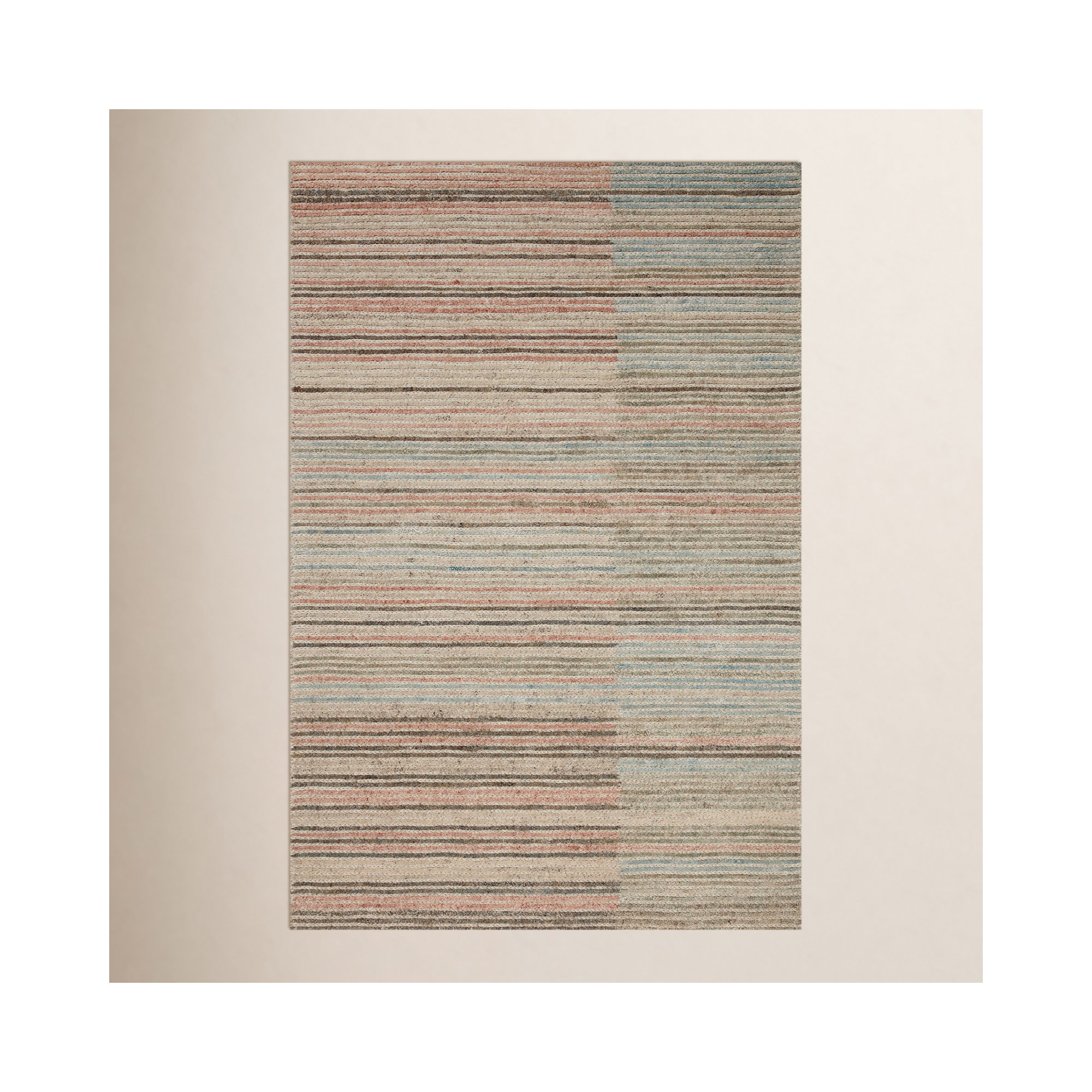 Handmade Wool Rug, Rectangle 2'3" x 3'9"