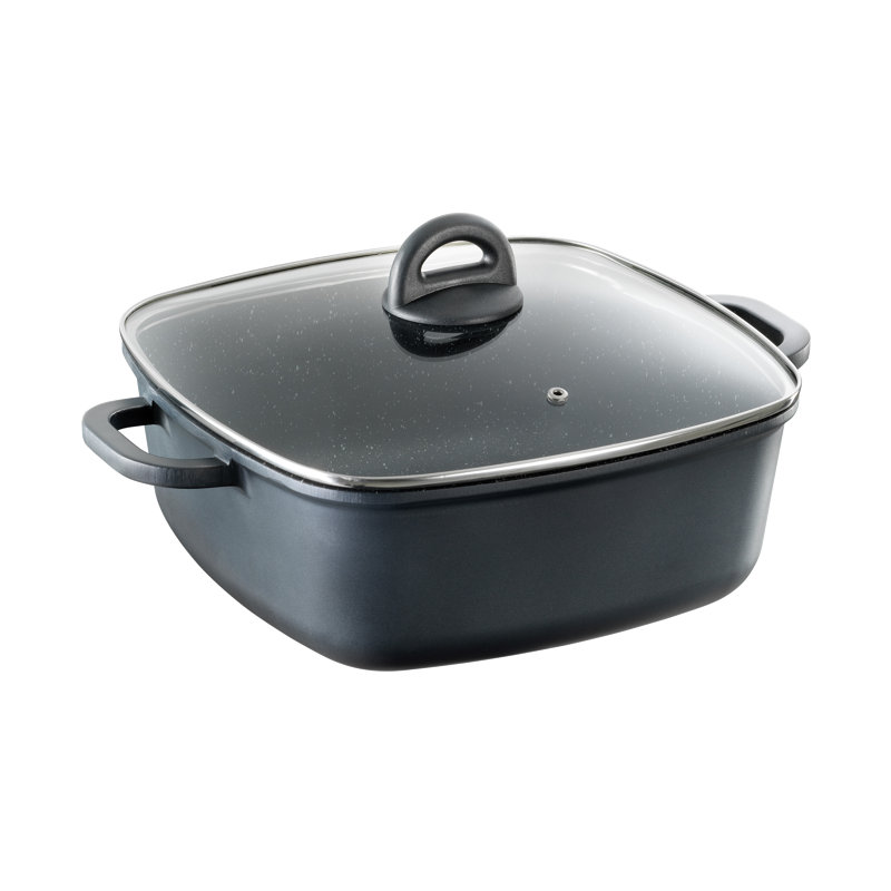Cuisine ::pro® STONE Cocotte avec couvercle de 28 cm