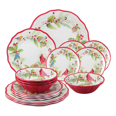 Denizhan Piece Melamine Dinnerware Set - Service for 4
