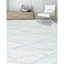 Wool Geometric Area Rug in Ivory-63470002