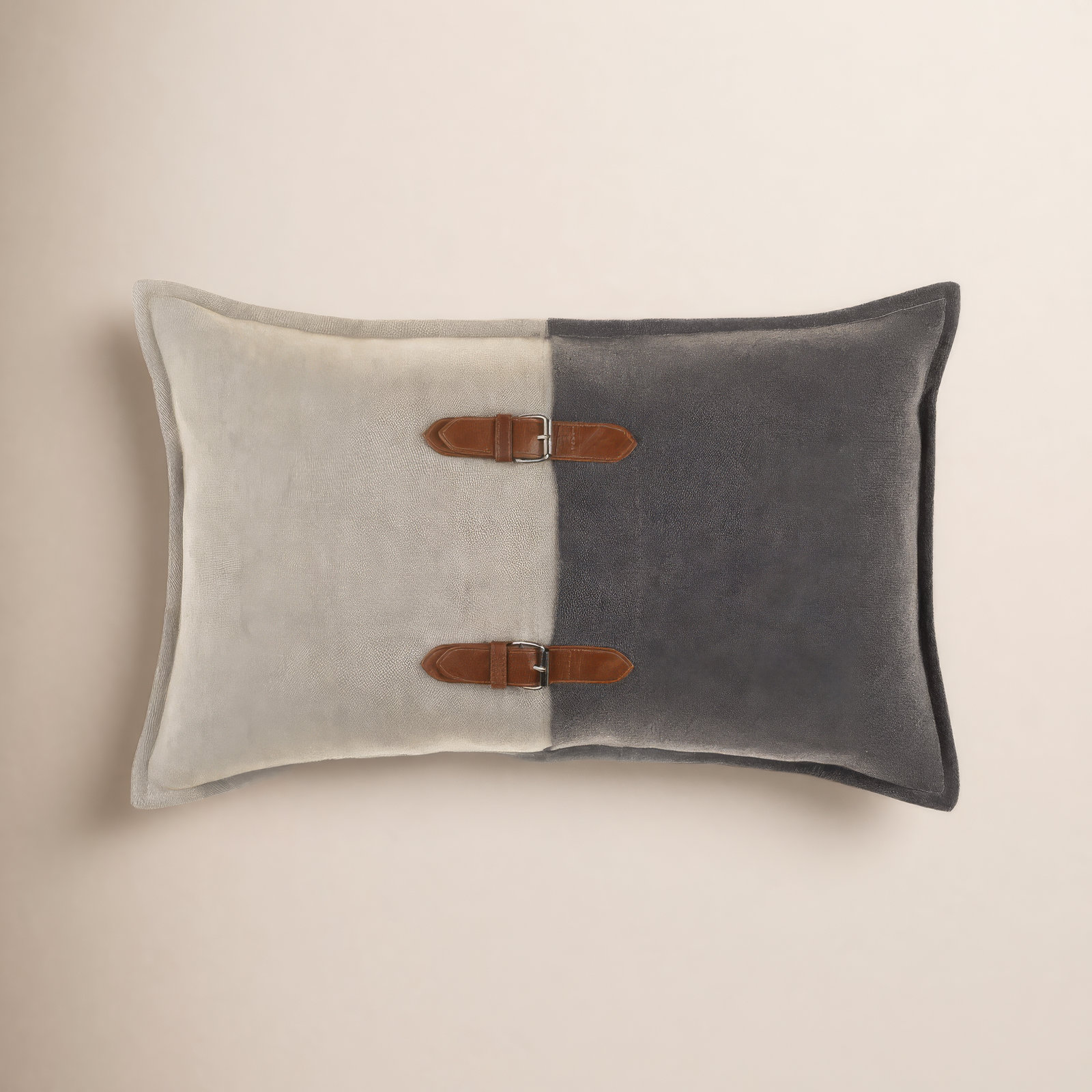 Placide Cotton Lumbar Throw Pillow, Down