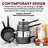 Granitestone Pro Premier Hard Anodized 13 Piece Nonstick Cookware Set, Stay Cool Handles, Dishwasher Safe