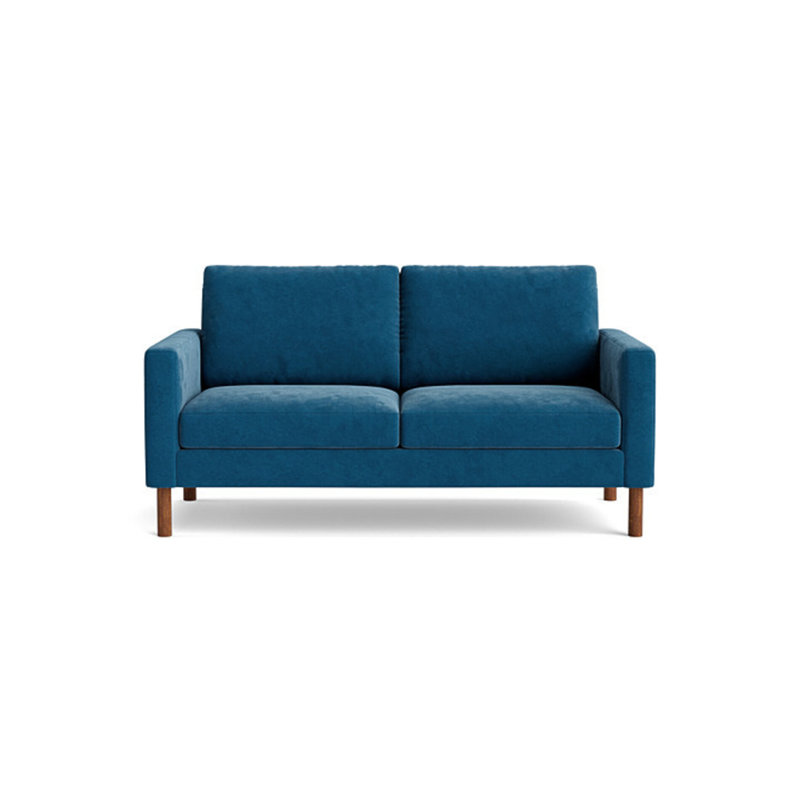 Laguna Loveseat (70"), Performance Velvet - Denim
