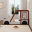  Fun Play Design Car-Shaped Twin Size Platform Bed for Kids and Teens, Orange