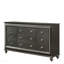 Commode à finition gris métallique-886834589