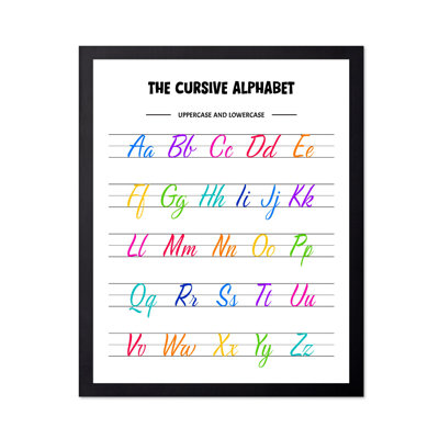 Alphabet cursif