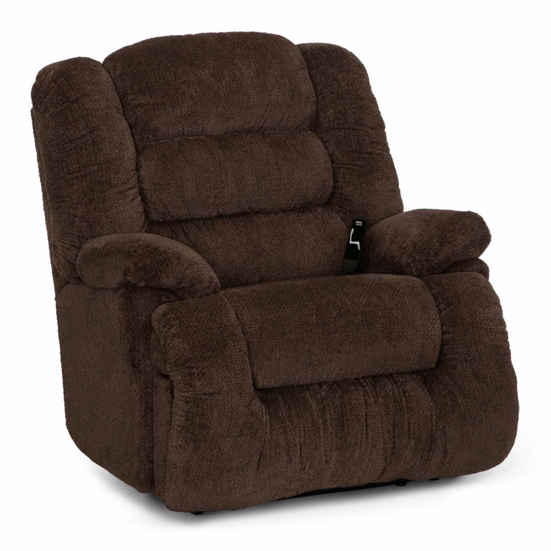 Fauteuil inclinable surdimensionné, Brun