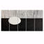 «Balance Black White Minimal White Circle - Minimalisme paysage, art mural pour le salon», 5 pièces-1216778225