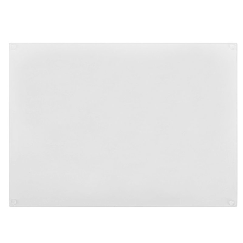 Tempered Glass Geranium Flower Chopping Board, 39 cm W x 28.5 cm L