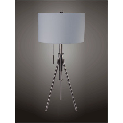 32-37"H Adjustable Tripod Table Lamp