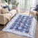 Sakinah Washable Floral Indoor Rug