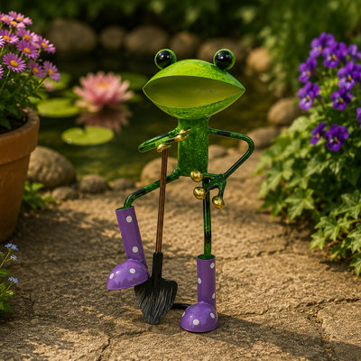 Lensing Animals Weather Resistant Metal Garden Statue
