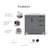 Elizabeth 36" Carrara White Marble Countertop Bath Vanity with Faucet-383915307-377669994