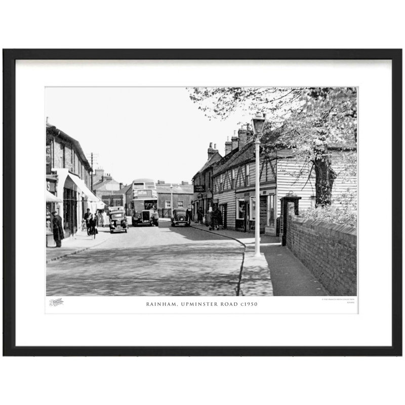 Rainham, Upminster Road C1950 by Francis Frith - Single Picture Frame Print, 45cm H x 60cm W x 2.3cm D