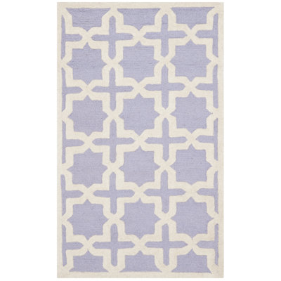 Igna Cambridge Hand Tufted Wool Geometric Rug