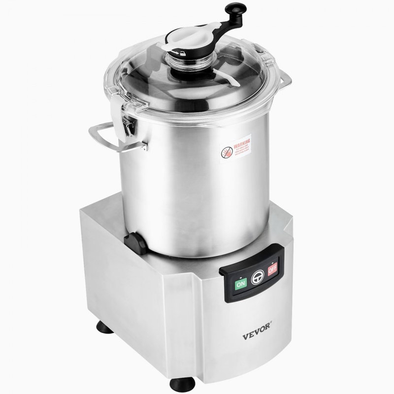 Robot culinaire mélangeur en acier inoxydable de qualité alimentaire de 19 pintes
