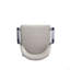 Fauteuil sophistiqué rembourré en bois classique