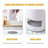 3.9" Toothbrush Holder Removable Separate Design