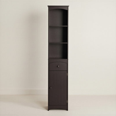 Armoire de rangement autoportante pour salle de bain