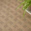 Tapis beige tissé à la machine Marlow-38656903