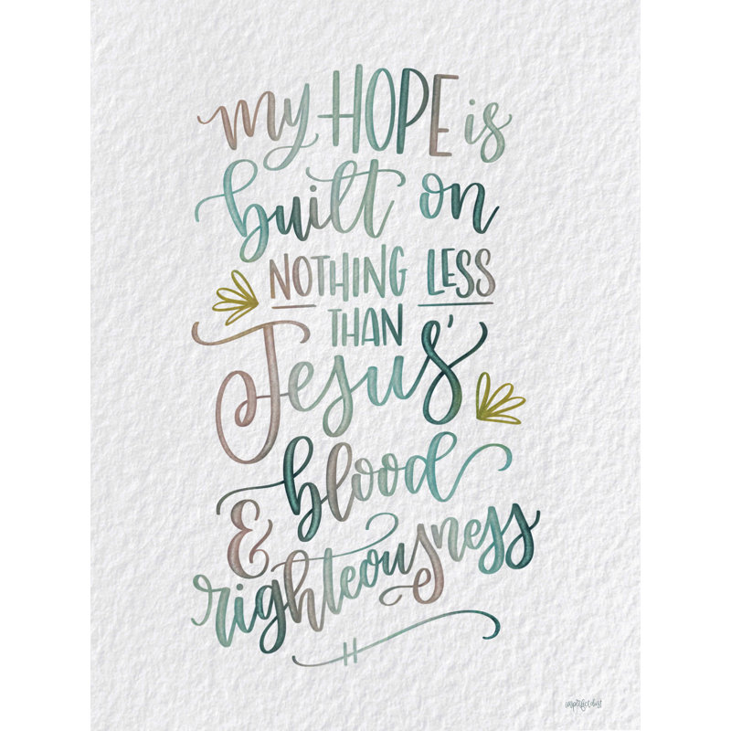 " My Hope " by Imperfect Dust, 16" H x 12" W