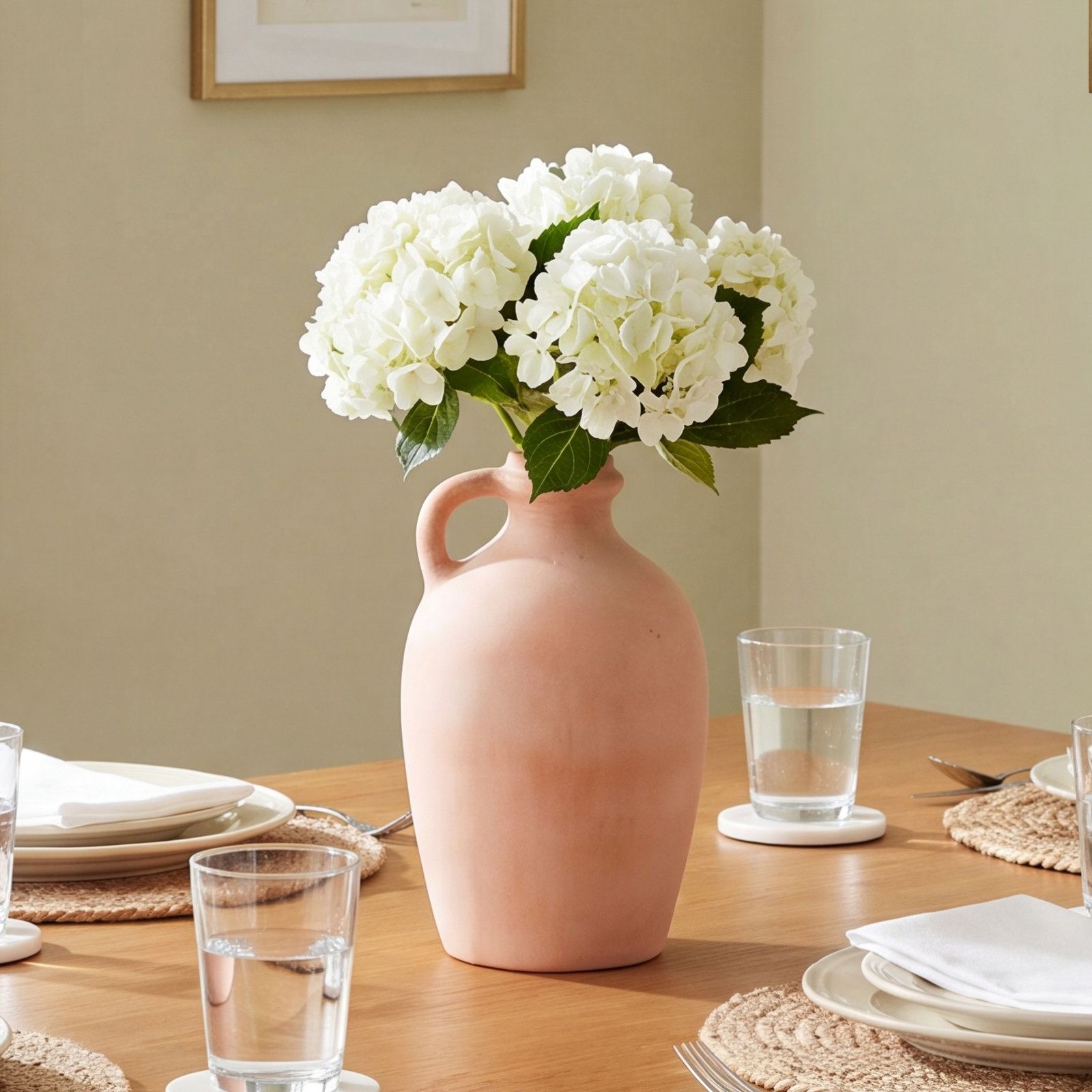Moanne Terracotta Table Vase
