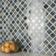 Hudson Tangier Atlantis 12-3/8" x 12-3/8" Porcelain Mosaic Tile