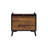 ACME Jiranty Accent Table, Walnut & Black Finish