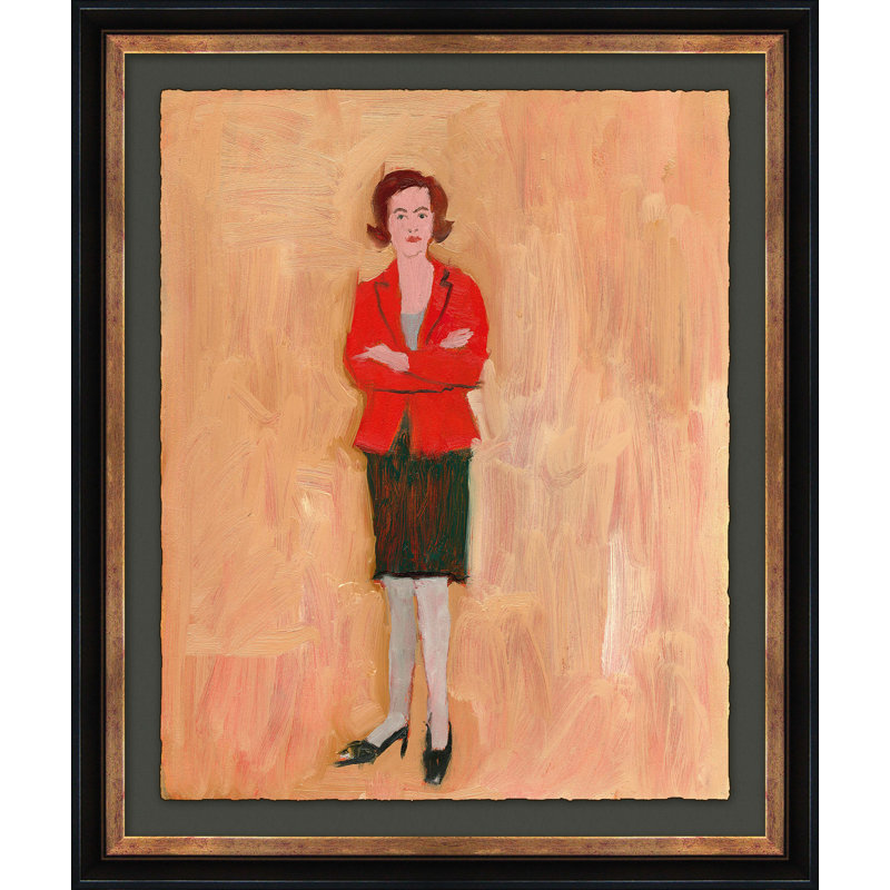 «Everyday People», peinture encadrée