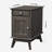 Alingtons 24.4" End Table - Storage Nightstand with Built-In Outlets-74338350
