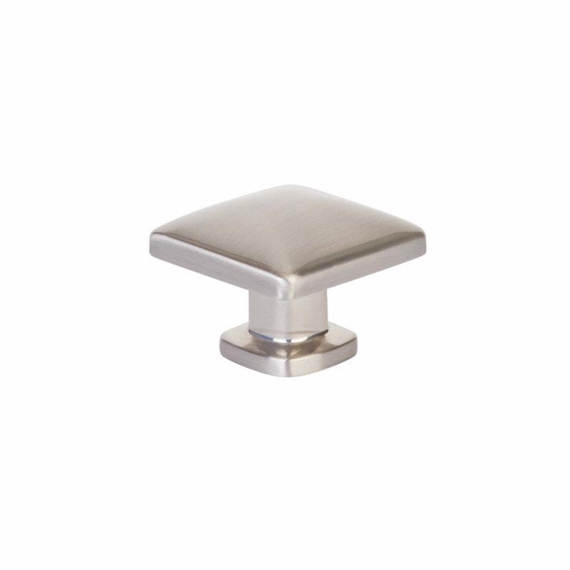 Lawson Square Knob, Satin Nickel