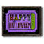 "Happy Halloween Billet", art textuel sur toile-860203132-860203131